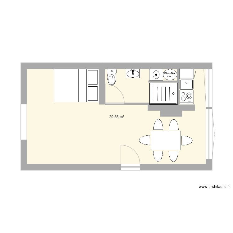 Appartement Panier Esposito modif. Plan de 0 pièce et 0 m2