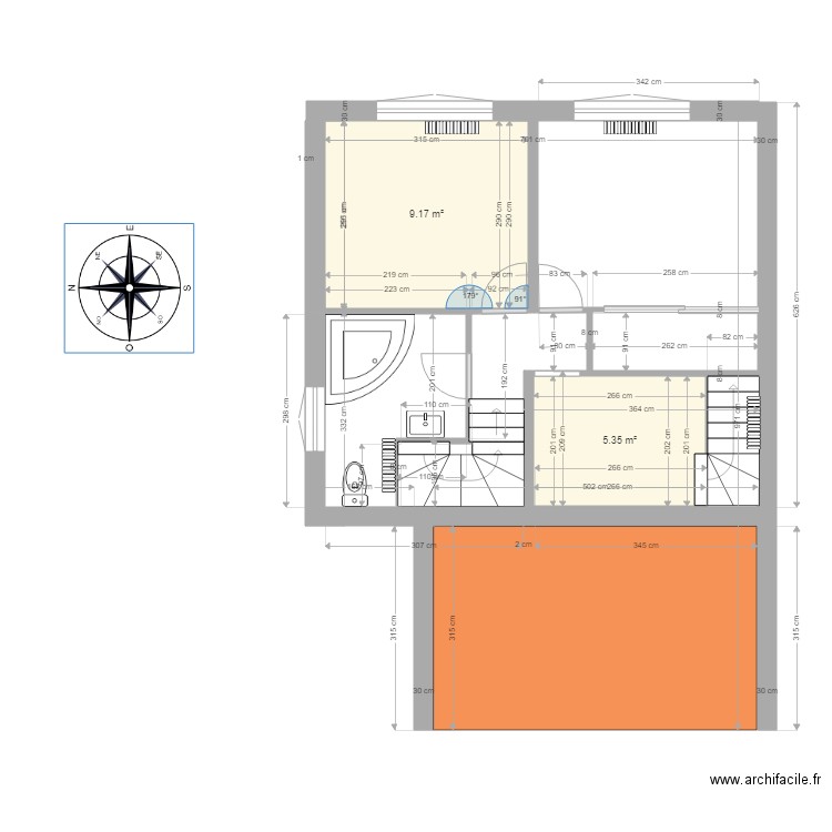 Projet 3. Plan de 0 pièce et 0 m2