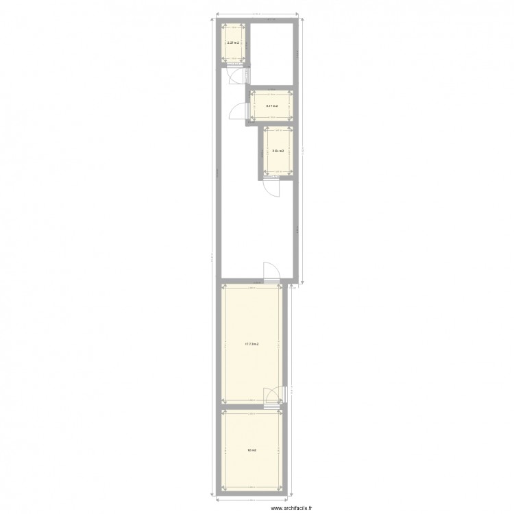 salle acceuil. Plan de 0 pièce et 0 m2