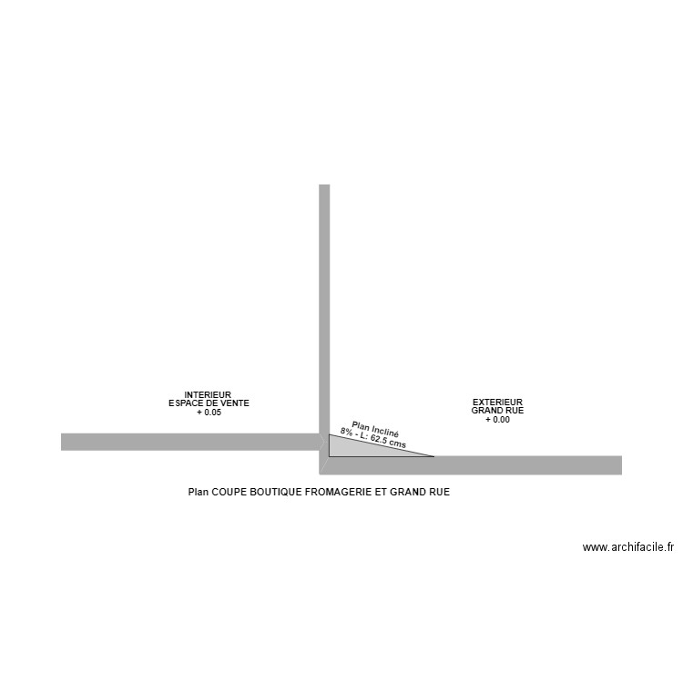 Coupe II. Plan de 0 pièce et 0 m2