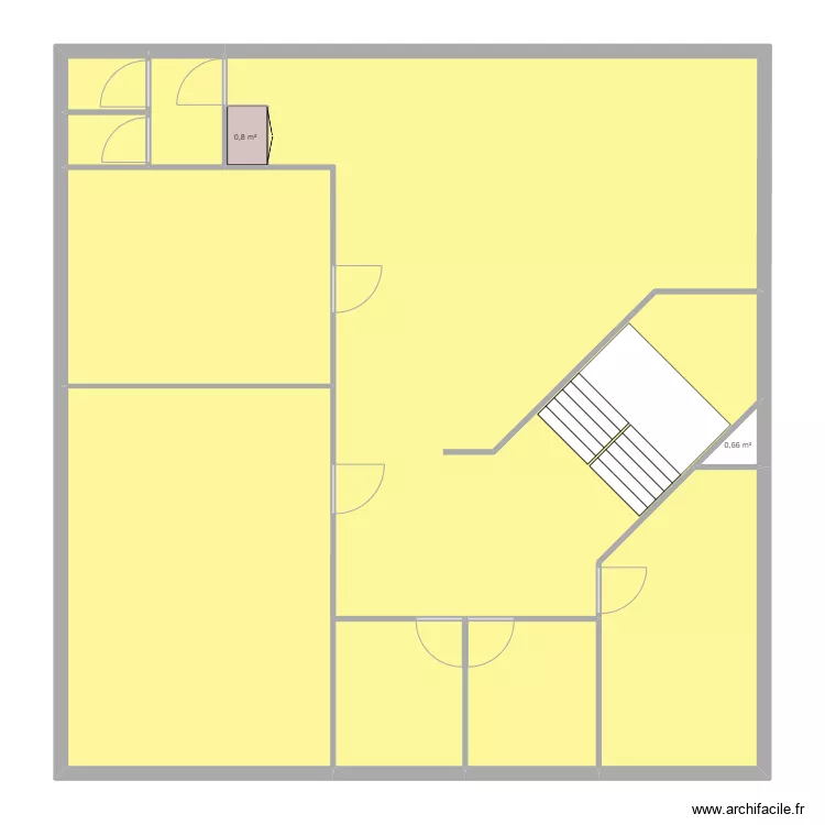 OHM R+2 V m². Plan de OHM R+2 V m². Plan de