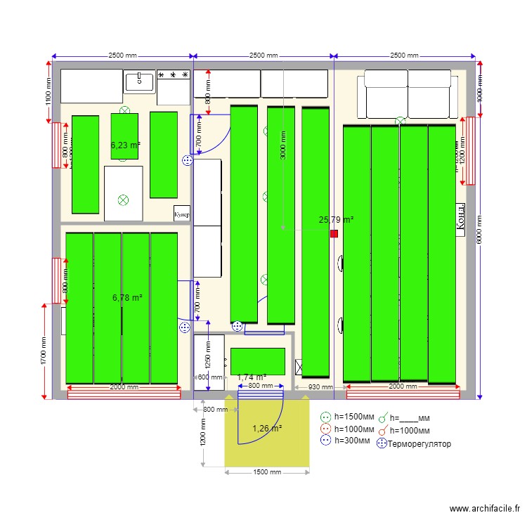 45 9 TP. Plan de 0 pièce et 0 m2