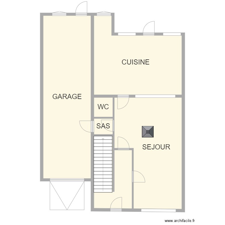 Plan Malolepszy Roost. Plan de 10 pièces et 158 m2