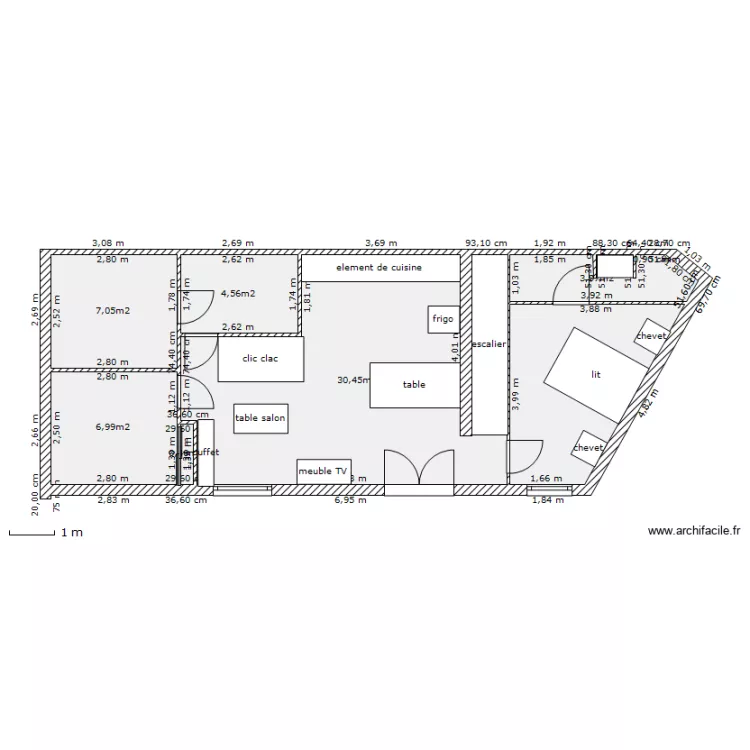 lacanau agrandi rdc. Plan de lacanau agrandi rdc. Plan de