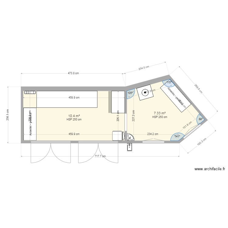 atelier. Plan de 0 pièce et 0 m2