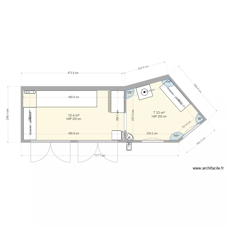 atelier. Plan de 0 pièce et 0 m2