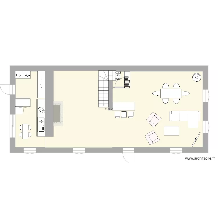 3eme plan Irleau. Plan de 