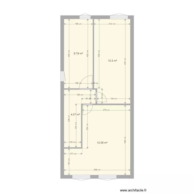 Maison C11. Plan de 