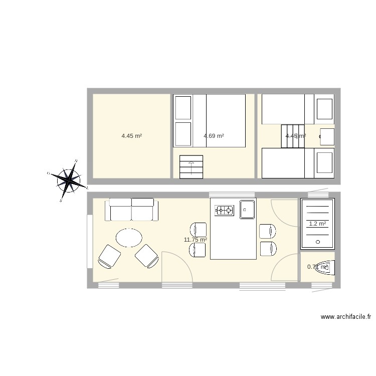 Minervois. Plan de 0 pièce et 0 m2