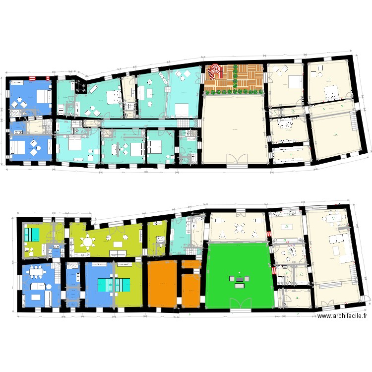 LEJOS modifs aout 2021. Plan de 0 pièce et 0 m2