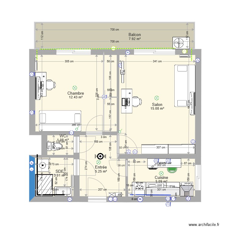 Le CANTER. Plan de 0 pièce et 0 m2