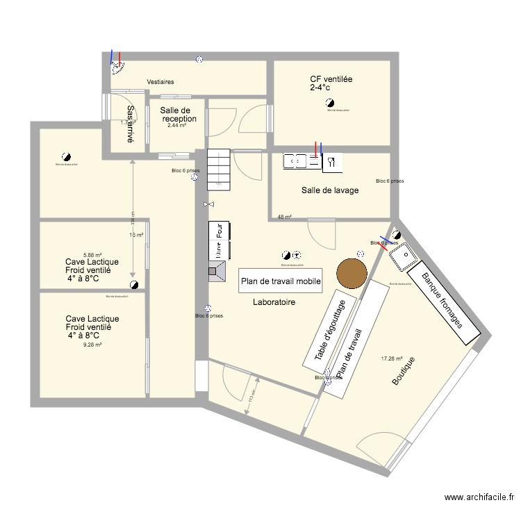 Laiterie Agrément bis. Plan de 0 pièce et 0 m2