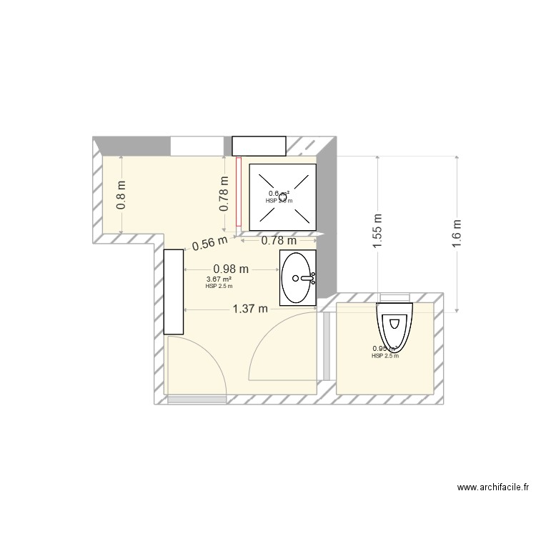 s de bain 5. Plan de 0 pièce et 0 m2