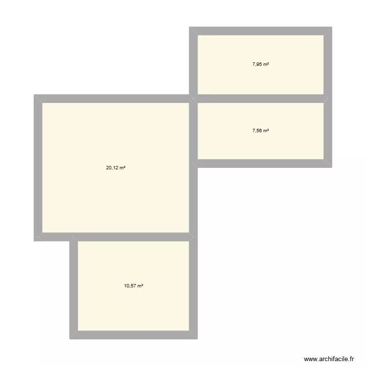 De montbell etage. Plan de 