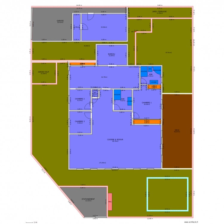 Fleur de Canne. Plan de 0 pièce et 0 m2