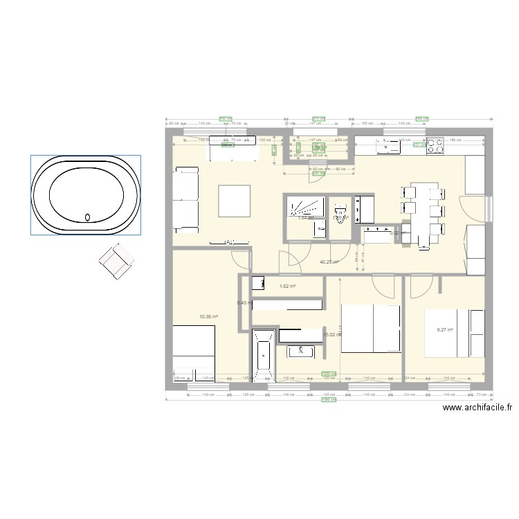 plan alexi carrel fin. Plan de 0 pièce et 0 m2