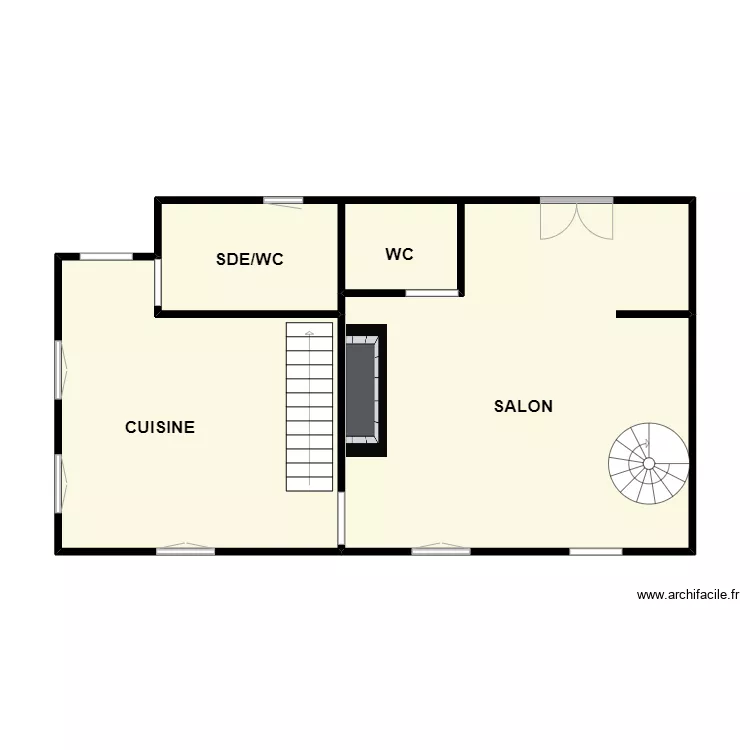 CALVACHE RDC. Plan de 