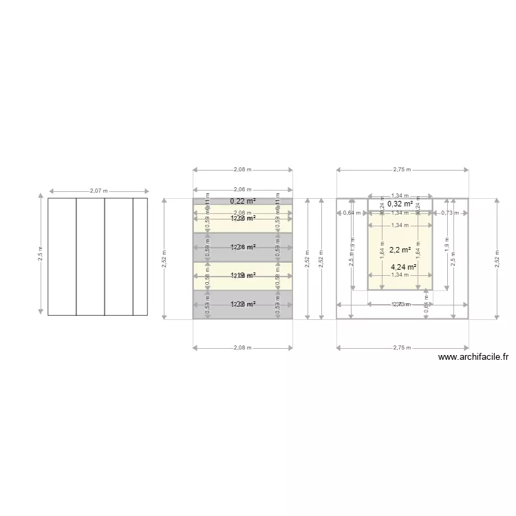 d&eacute;baras. Plan de 