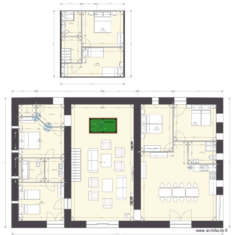 gite 13 02 2019 C. Plan de 0 pièce et 0 m2