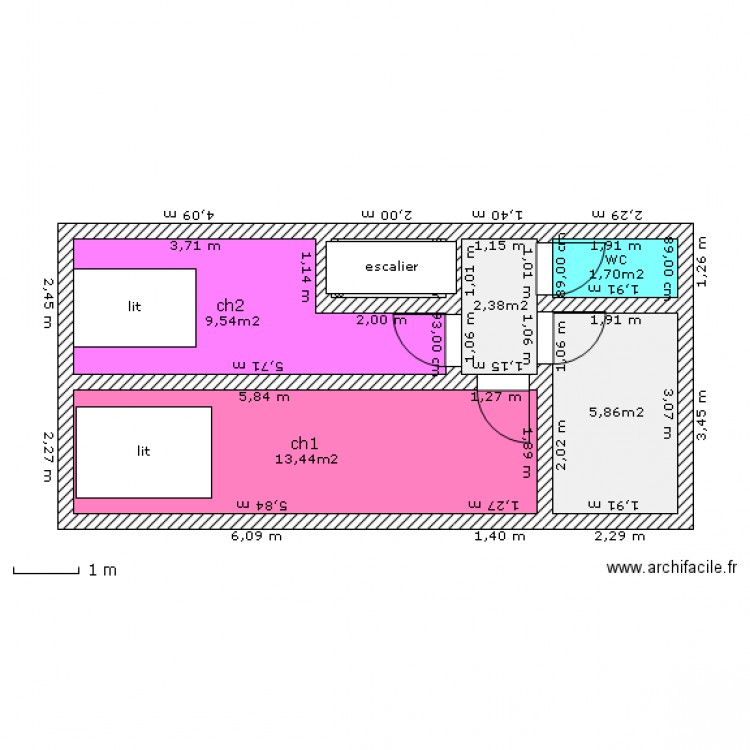 etage 3. Plan de 0 pièce et 0 m2