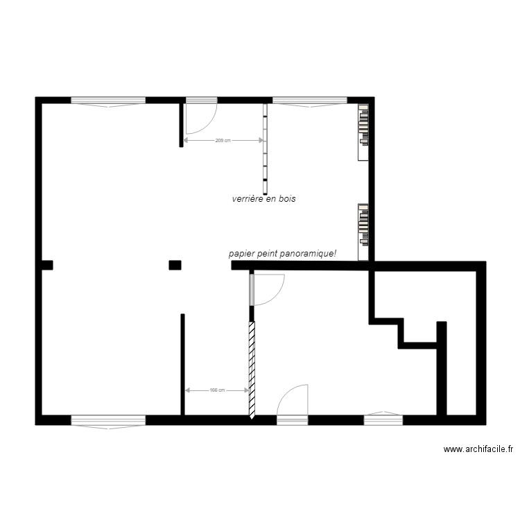 quitterie amaury. Plan de 0 pièce et 0 m2