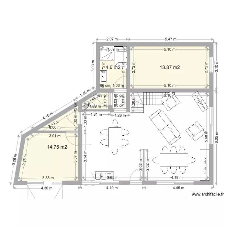 97 nationale. Plan de 