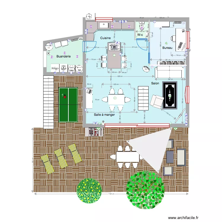 Projet Cilluffo extérieur. Plan de Projet Cilluffo extérieur. Plan de