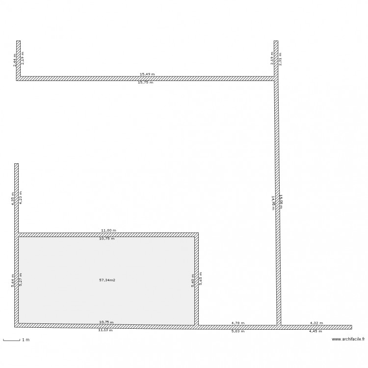 MAGASIN LA RENAUDIÈ CÔTE D'ORIGINE. Plan de 0 pièce et 0 m2