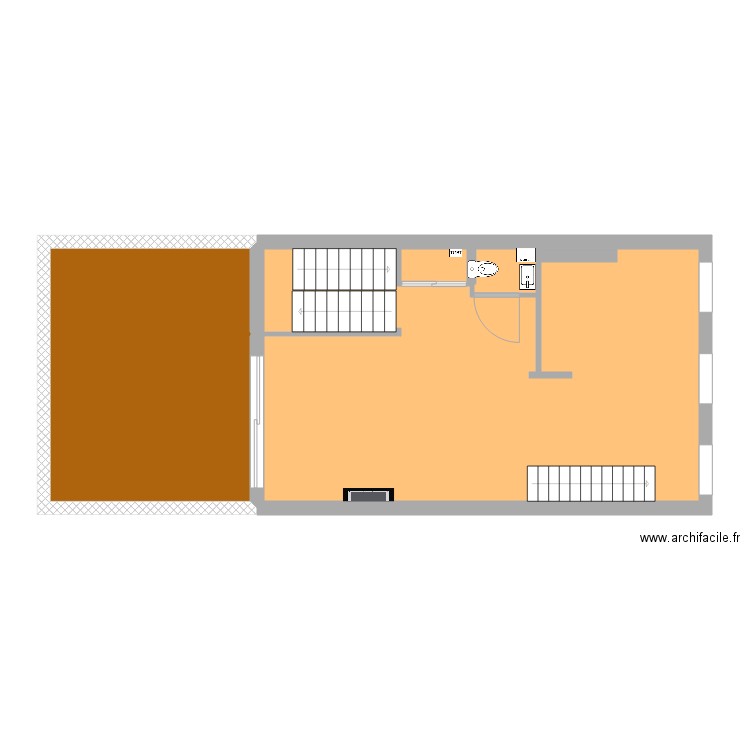 3e étage. Plan de 0 pièce et 0 m2