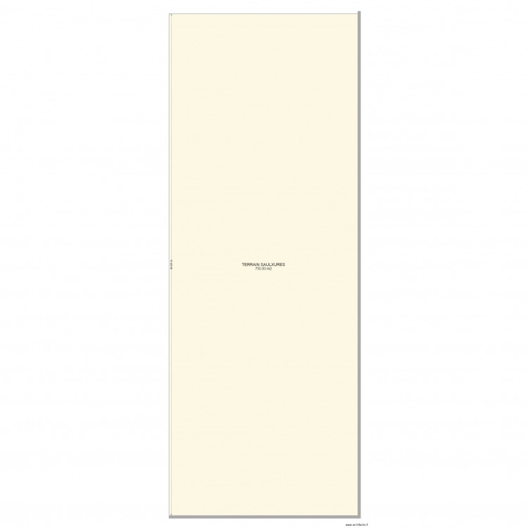 TERRAIN SAULXURES. Plan de 0 pièce et 0 m2