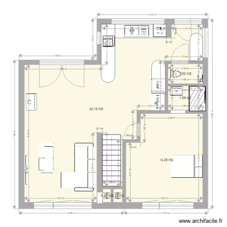 plan definitif echelle etage 35. Plan de 