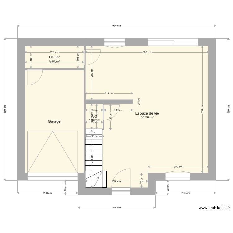 SENSATION GARAGE. Plan de 0 pièce et 0 m2