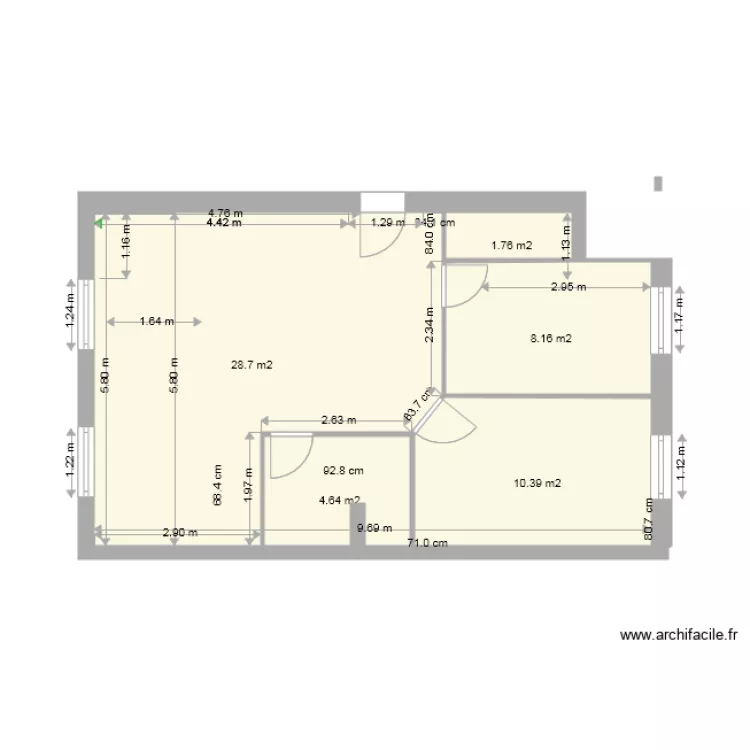 apartamendua plano justu version 3. Plan de 