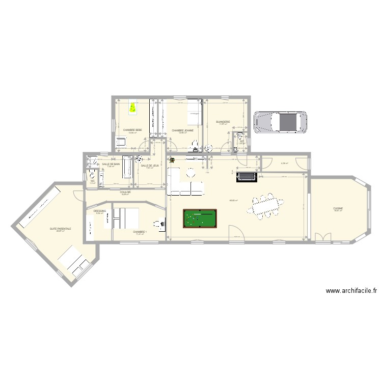 AGRANDISSEMENT MAISON 2. Plan de 0 pièce et 0 m2