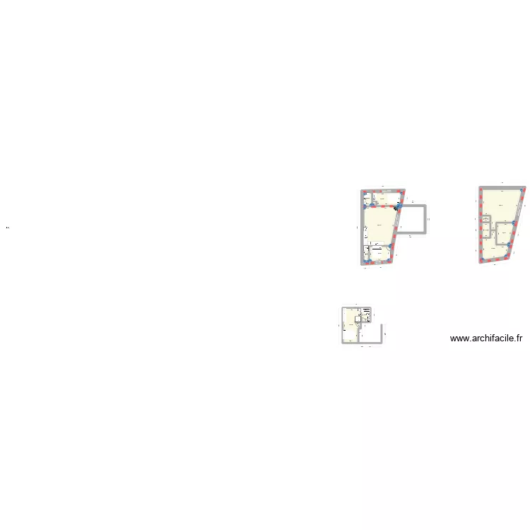 grange 1er &eacute;tage. Plan de 