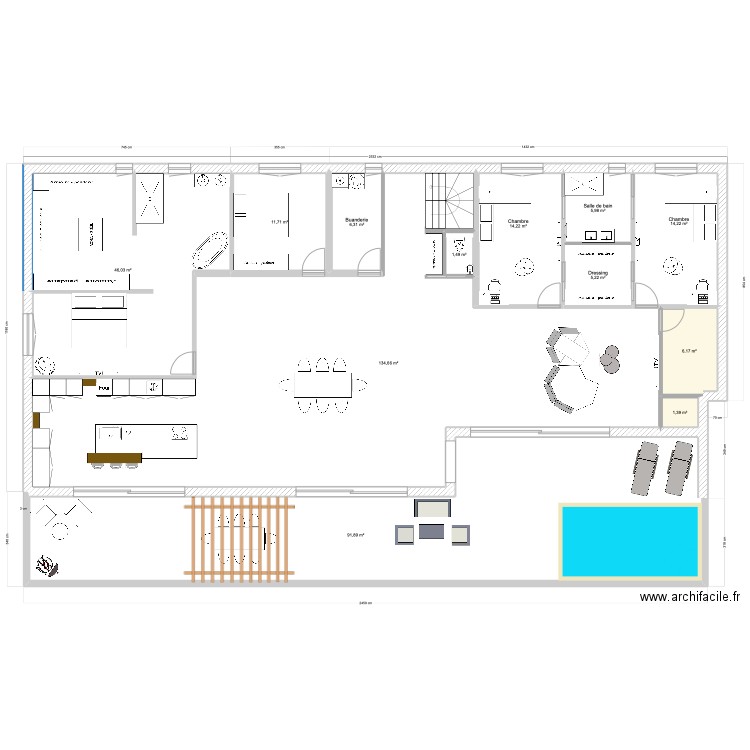 ROOFTOP 1. Plan de 12 pièces et 339 m2