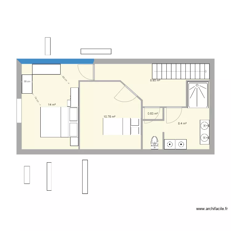 SEB ETAGE. Plan de 