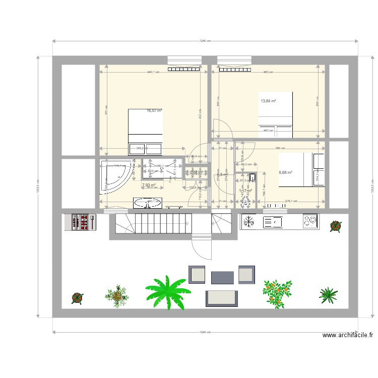 etage atualise 4. Plan de 0 pièce et 0 m2