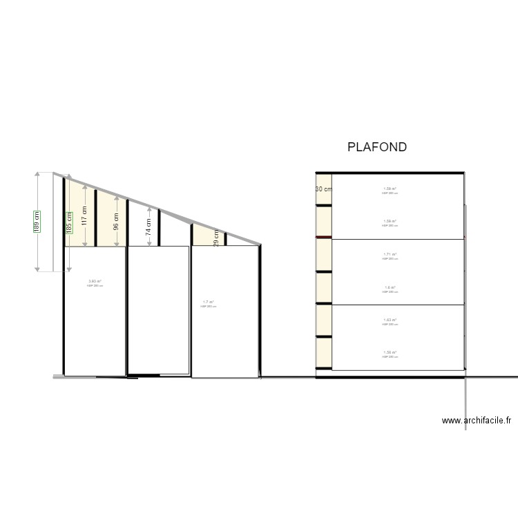 chambre armature. Plan de 0 pièce et 0 m2