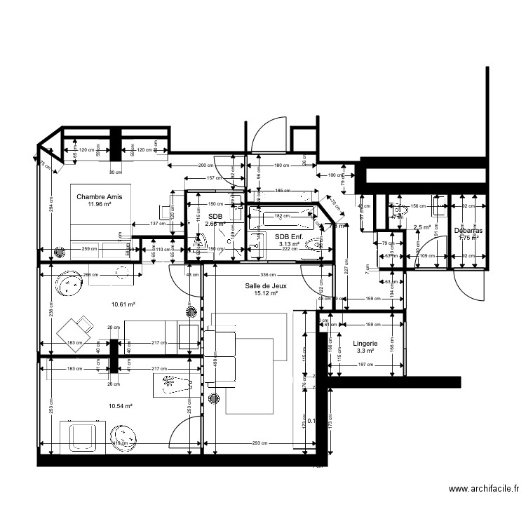 Leblond Aménagement modif. Plan de 0 pièce et 0 m2