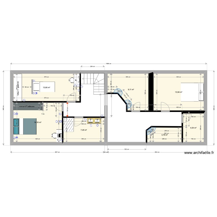 TRAVAUX. Plan de 0 pièce et 0 m2