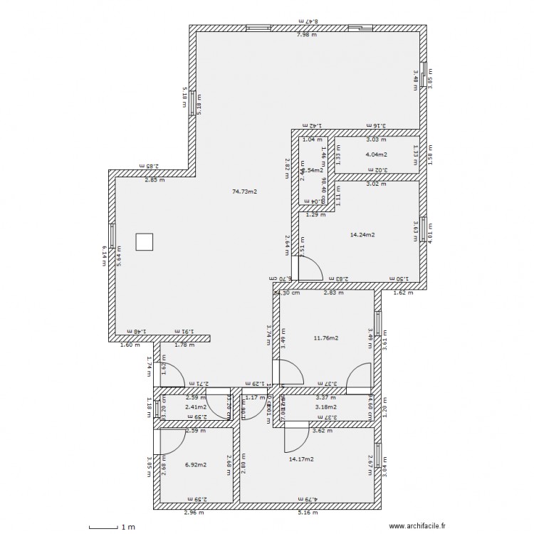 PROJET 3. Plan de 0 pièce et 0 m2
