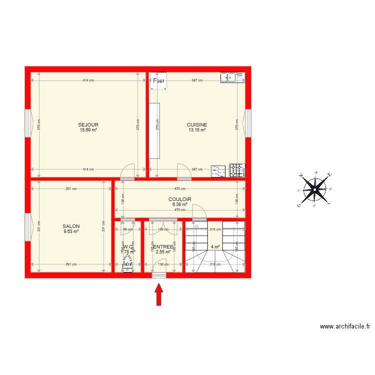 BI 4798 RDC RITA01. Plan de 0 pièce et 0 m2