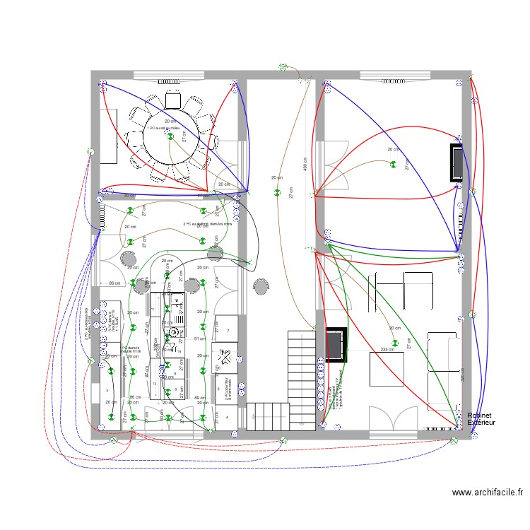 RdC V 3 avril 19. Plan de 0 pièce et 0 m2