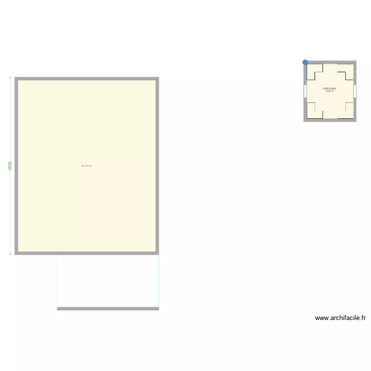 BARON FRANCOIS. Plan de 