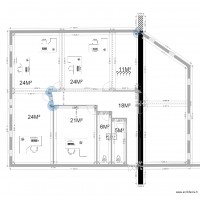 PROJET GARGES PLAN 1ER ETAGE HYPOTHESE 1