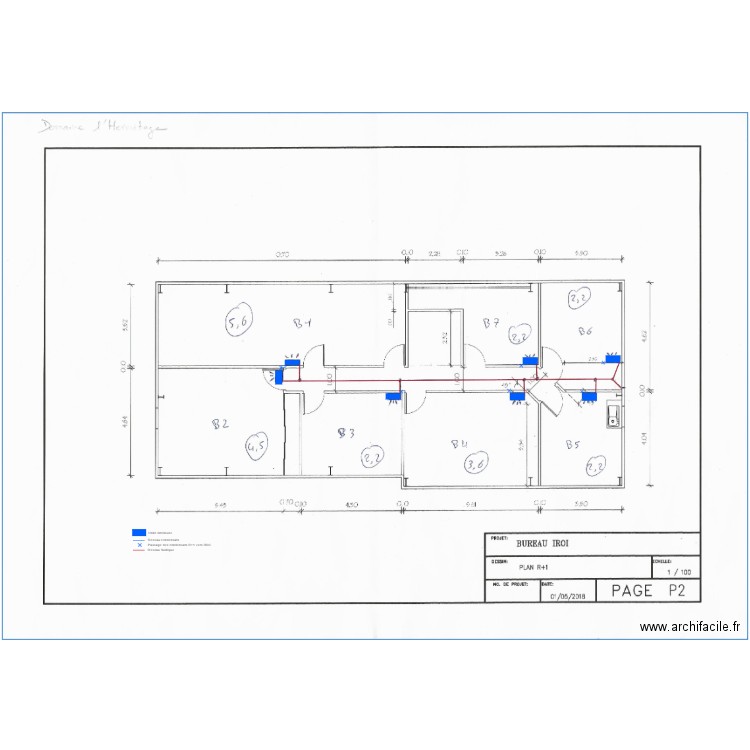 Domaine hermitage R+1. Plan de 0 pièce et 0 m2