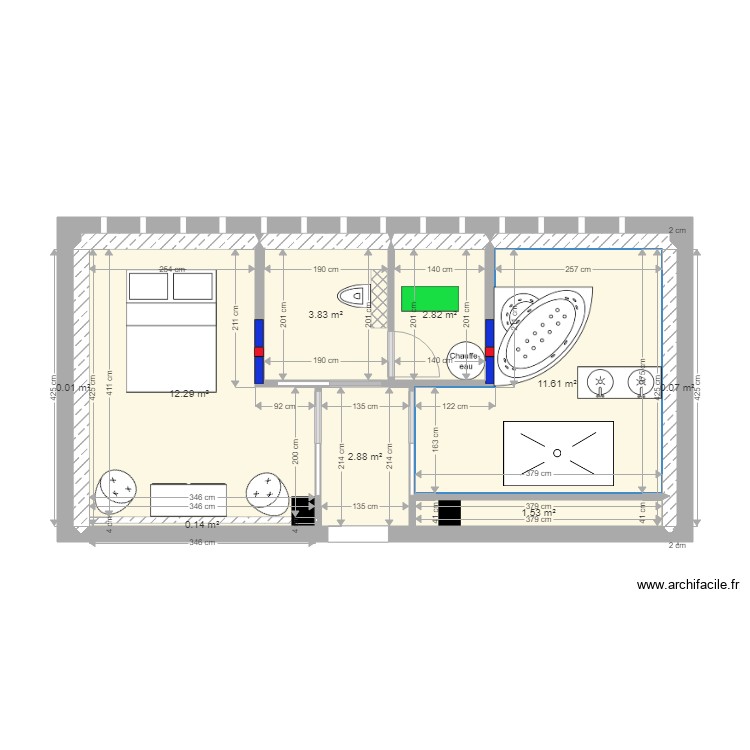 grenier 2. Plan de 0 pièce et 0 m2