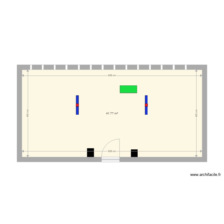 grenier mesure exactes. Plan de 0 pièce et 0 m2