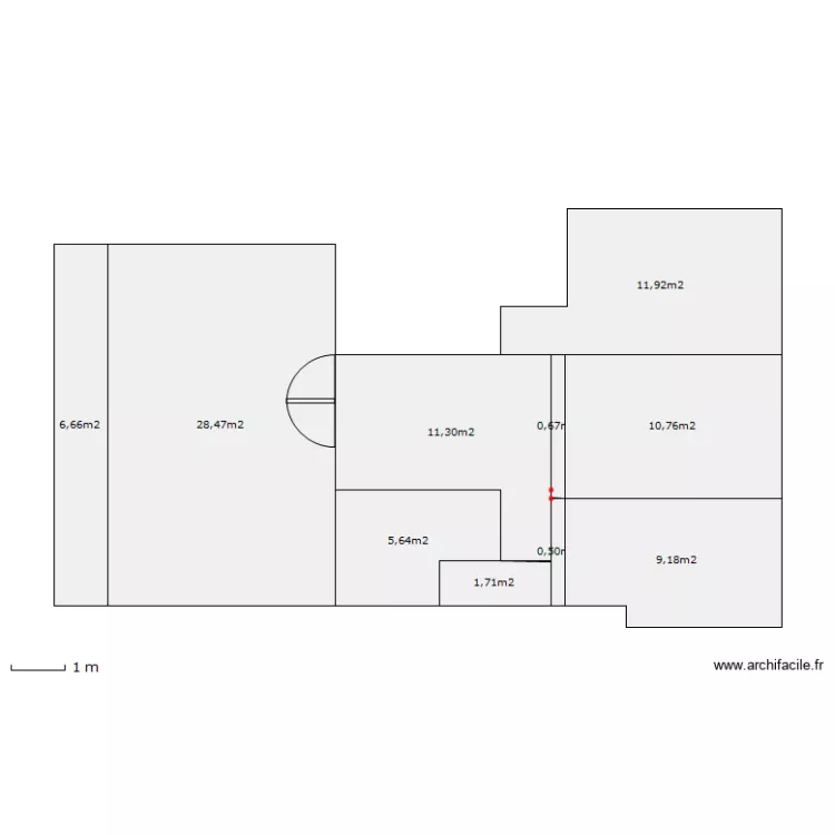 VANVES. Plan de 